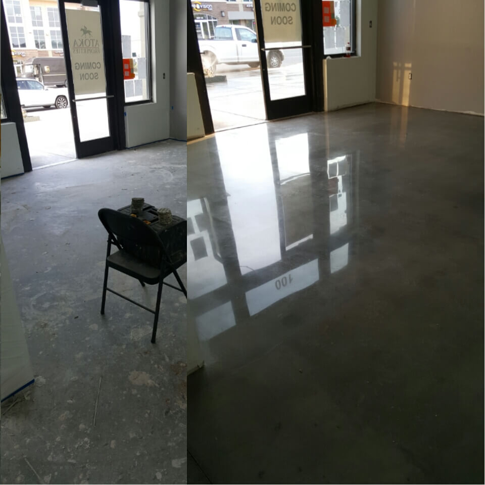 Stamped Concrete Concrete Polishing Acid Stain Flooring Aggregate Exposure Slip-resistant Flooring