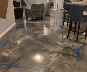 Metallic Floors, Washington DC, flooring contractor Fairfax, VA, The Concrete, Etc.